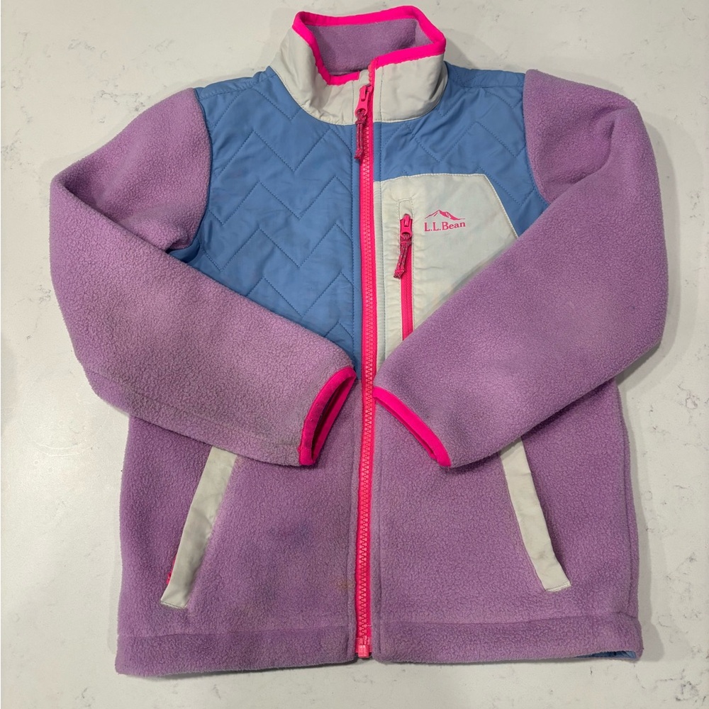 L.L. Bean Lavender Fleece Jacket